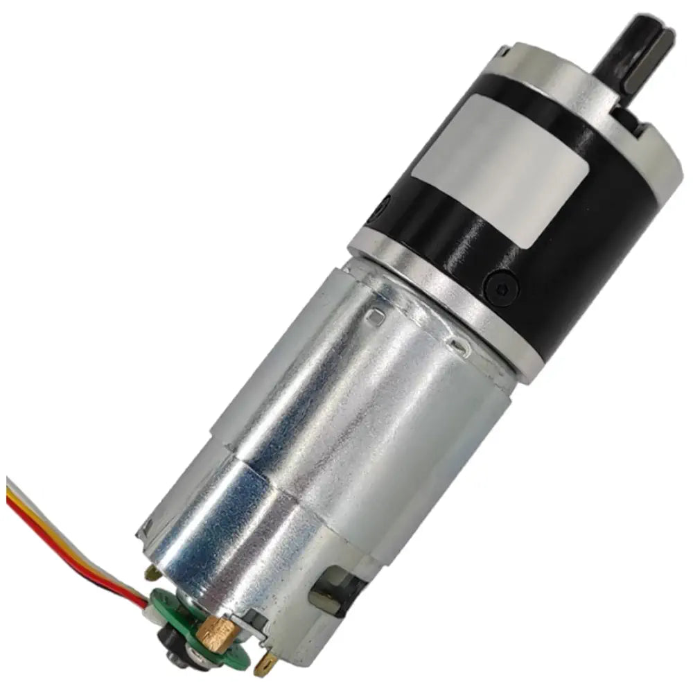 60D Brushed Planetary Gear Motor with encoder, 24V - 36RPM