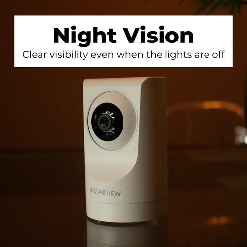 INSTACHEW Puresight 360 1080p HD Pet Camera w/ App Control