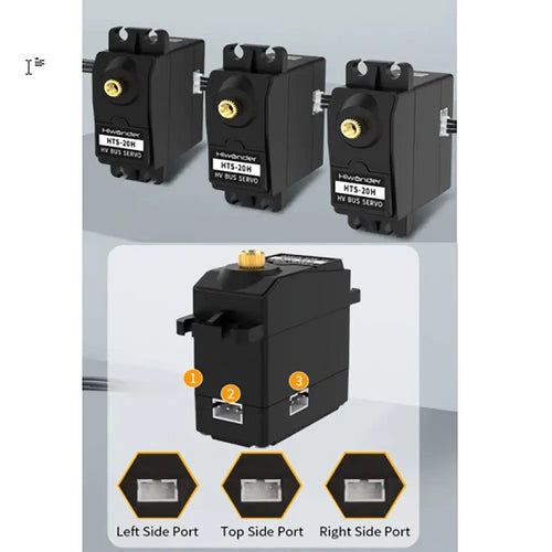 Hiwonder HTS 20H Serial Bus High Voltage Servo w/ 20KG Torque &amp; Data Feedback Function