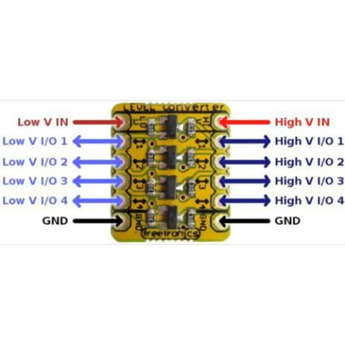 Bidirectional Logic Level Converter