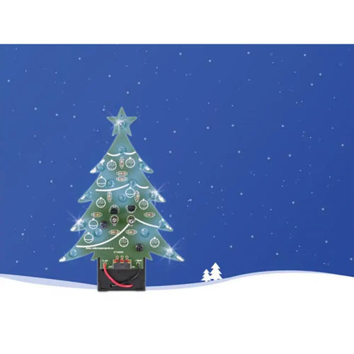 Blue LED Christmas Tree Soldering Kit