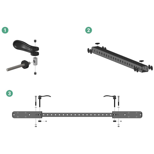 BlueRobotics BlueBoat Crossbars & Brackets