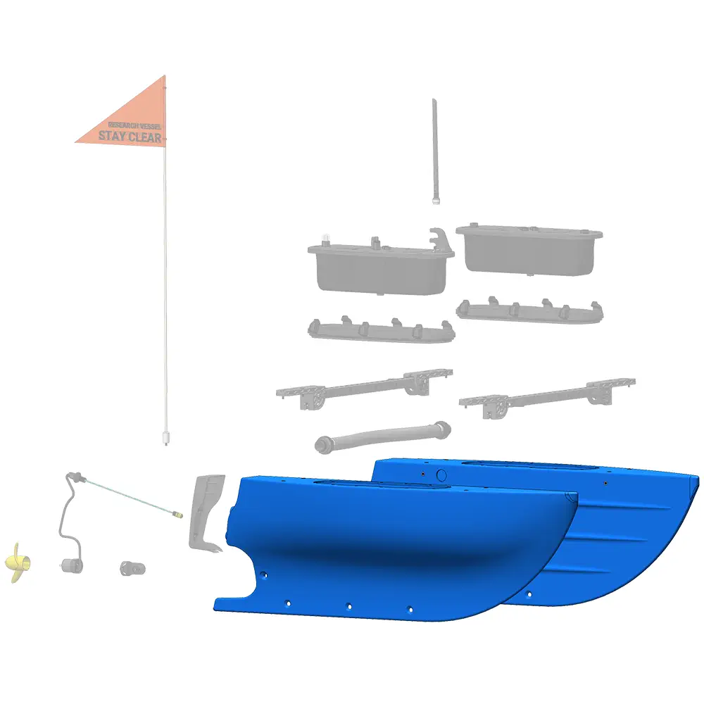 BlueBoat Hull Set