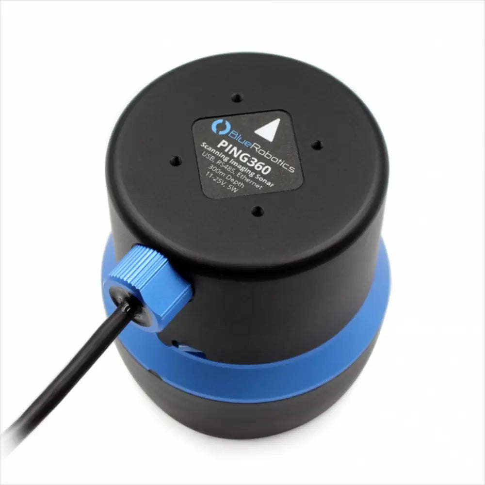 Bluerobotics ping360 scanning imaging sonar robotshop