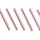 Break Away Red Headers 40 Pins Straight (10pk)