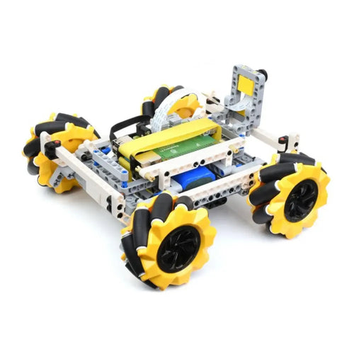 BuildMecar Smart Building Block Robot Kit-B, Mecanum w/ 5MP Camera