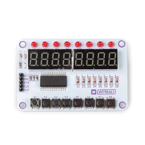 Velleman Button And Display Module w/ TM1638 Chip