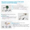 BY PM Stepper Motor 15BY25-560A – 15 mm 5 V Permanent Magnet Stepper Motor