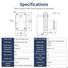 L-type Encoder DC Reduction Motor -Motor + Bracket