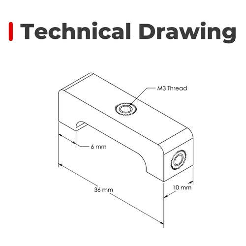 U Shaped Mounting Joint for Universal Aluminum Plates