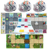 TTS 3 Blue-Bot Classroom Bundle - People Who help Us Mat, Marketplace Mat, Fairy Tale Mat and Transparent Pocket Mat 4 x 6 - Bluetooth Programmable Robots for STEM, Coding &amp; Early Learning | Ages 3+