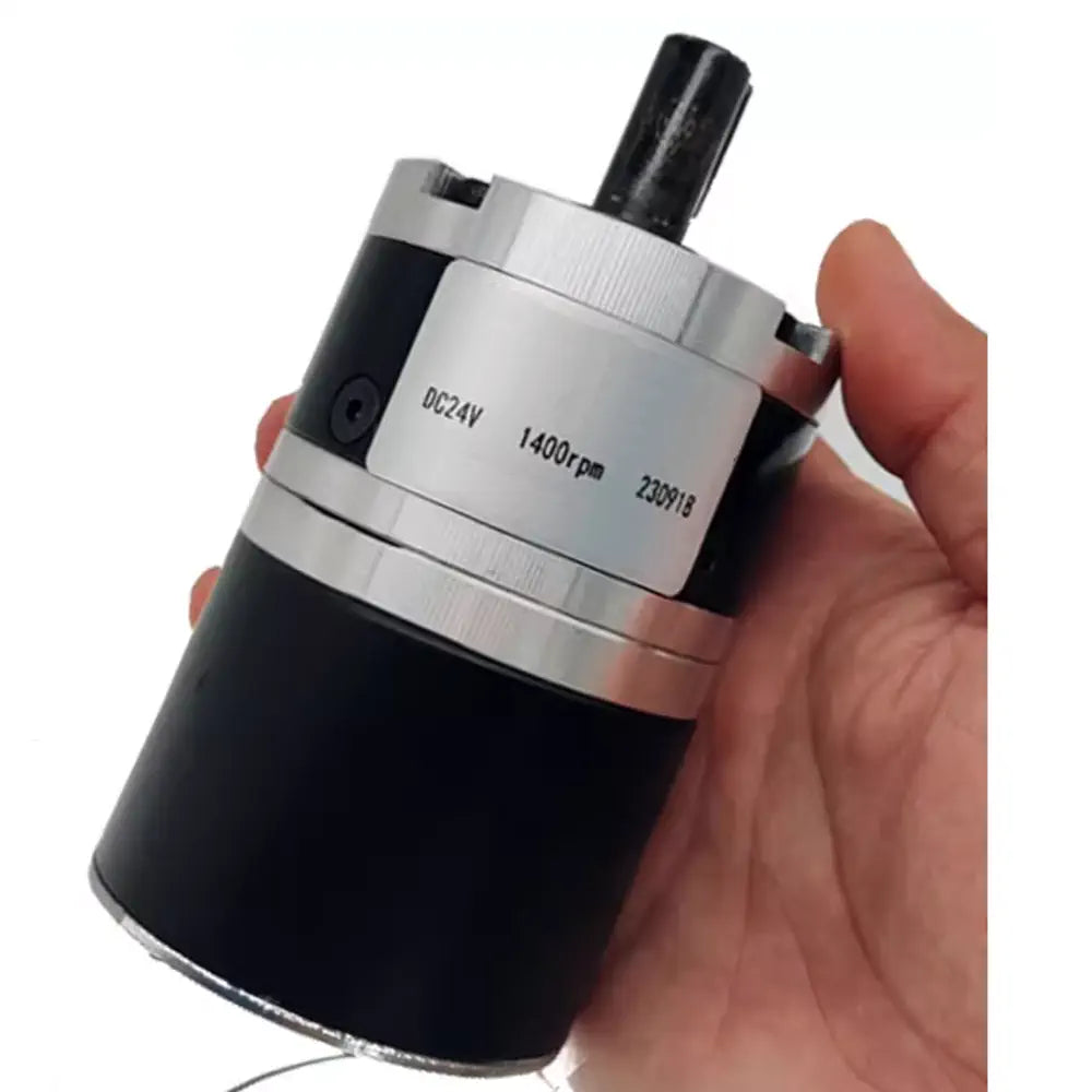60D Planetary Gear Motor with high torque and compact size 24V - 18RPM