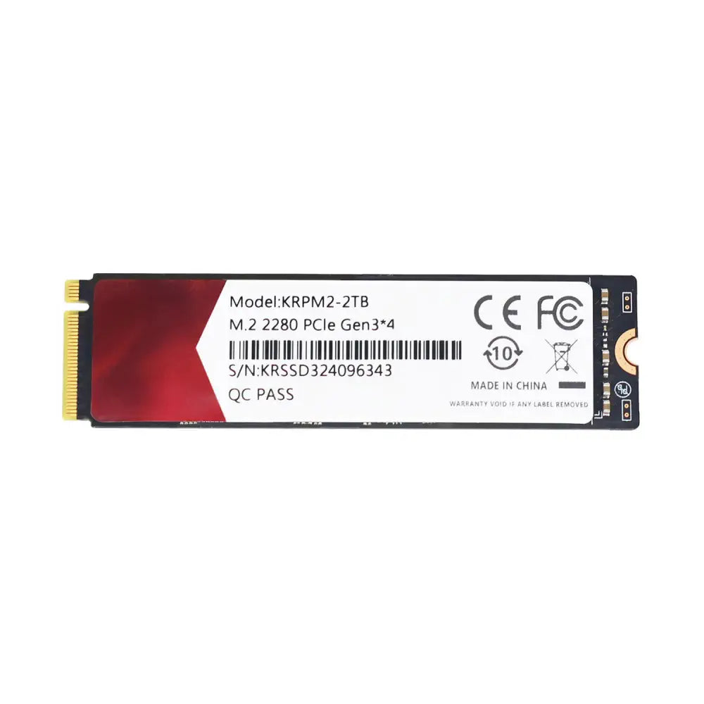 2TB M.2 NVMe Solid State Drive