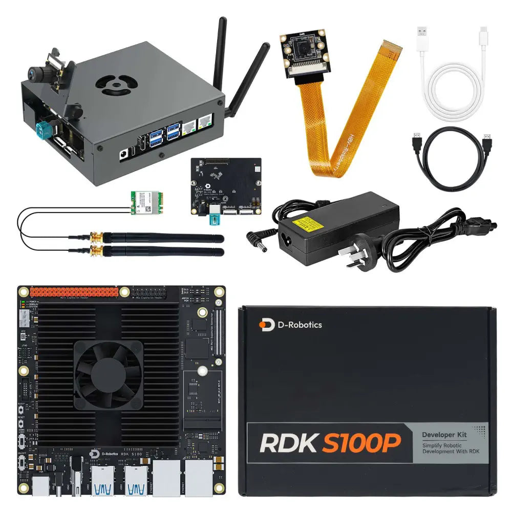 D-Robotics RDK S100P Development Board 128TOPS Computing Power BPU--MIPI Camera Kit