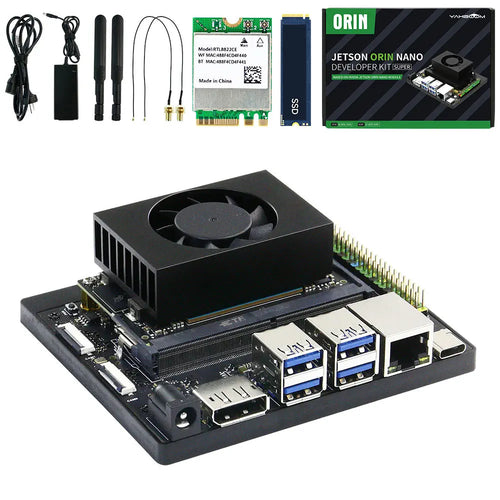 Jetson Orin Nano  SUPER Development Board, 4GB RAM, based on NVIDIA Core Module for AI Deep Learning