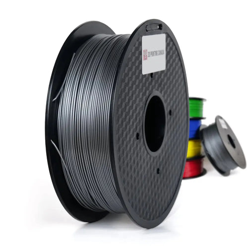 3D Printing Canada Silver Standard PETG Filament - 1.75mm, 1kg