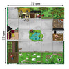 TTS Bee-Bot &amp; Blue-Bot Farmyard Coding Mat - Interactive STEM Robot Play mat for Programming Education, Literacy &amp; Science Learning - Floor Mat | 75 x 75 cm