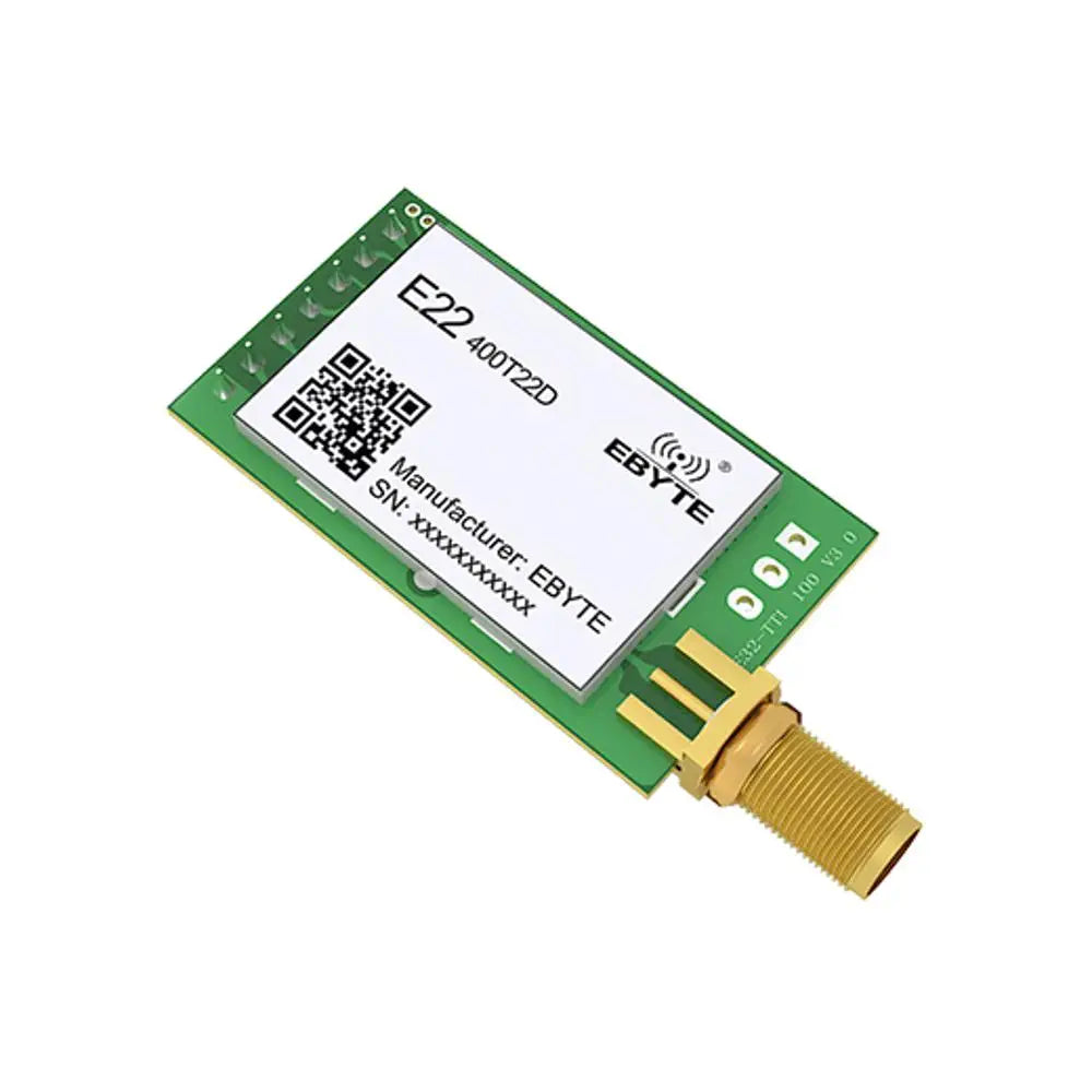 E22-400T22D wireless serial port module UART TTL level output compatible with 3.3V and 5V IO port voltage