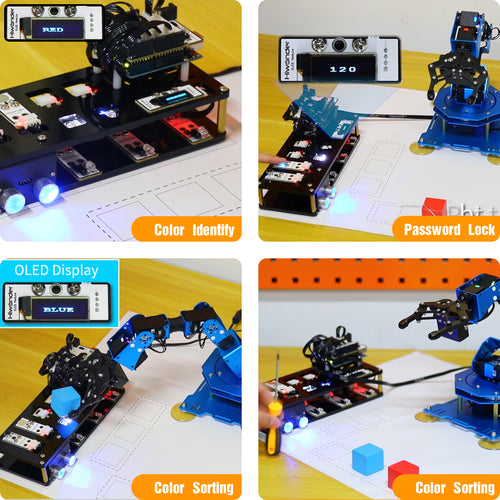Hiwonder Xarm UNO Robotic Arm w/ Arduino Development Sensor Kit