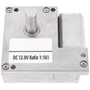 Self-locking micro flat worm Gear Motor 6V - 50RPM
