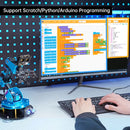 Hiwonder xArm AI Programmable Desktop Robot Arm with AI Vision &amp; Voice Interaction, Supports Arduino, Scratch &amp; Python, Sensor Expansion  (Starter Kit)