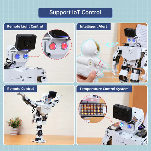 Hiwonder Tonybot Humanoid Robot with AI Vision &amp; Voice Interaction, Educational Programming Kit, Supports Arduino, Scratch &amp; Python (Advanced Kit)