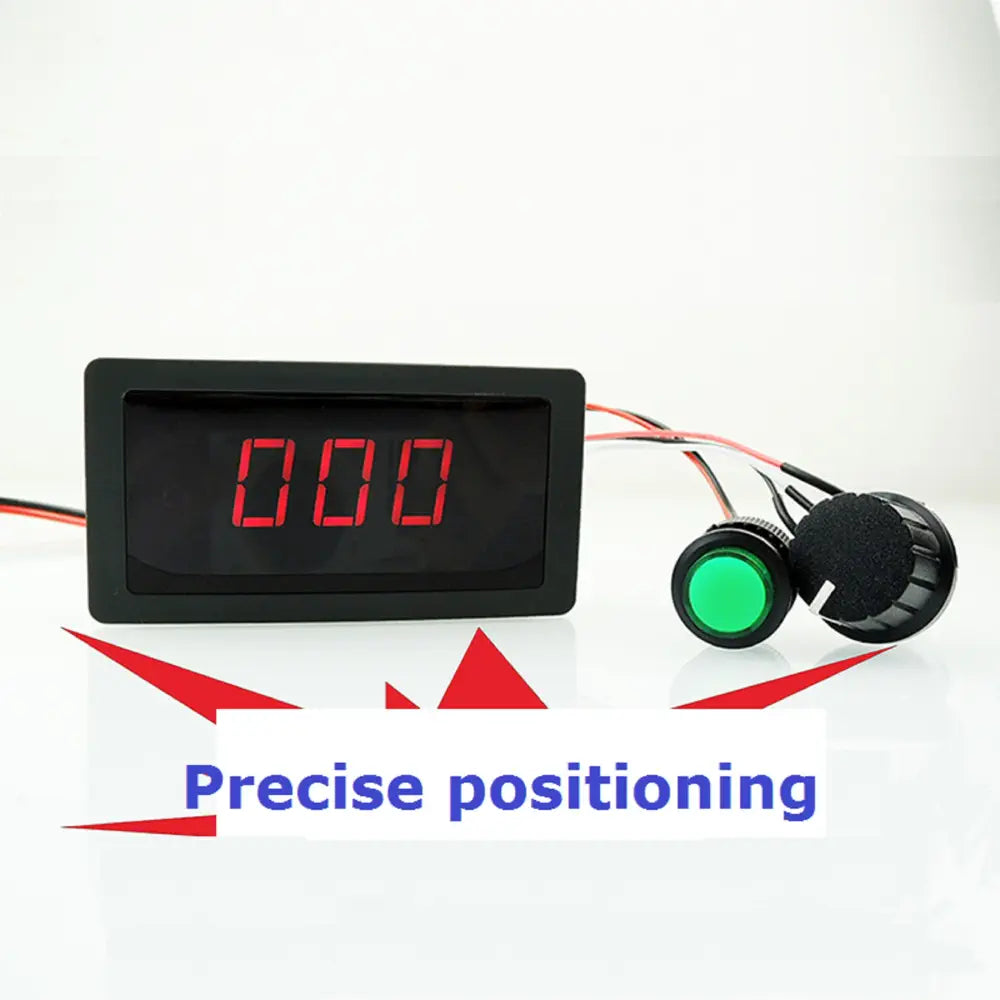 Digital PWM DC Motor Speed Controller w/ 0-100% Adjustable Display, 6V ...