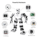 Hiwonder TonyPi Pro AI Humanoid Robot with Raspberry Pi 5 – Integrated Multimodal AI Model (ChatGPT), AI Vision Tracking, Voice Interaction, and Hand-Eye Coordination (Raspberry Pi 5 16GB Kit)