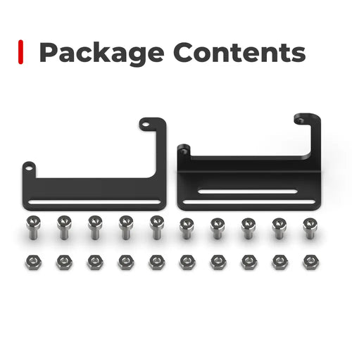 Horizontal and Vertical Mounting Plate Kit for ACROME SMD Add-On Modules