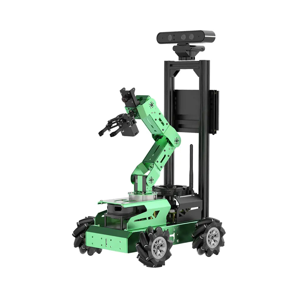 JetAuto Pro ROS1 ROS2 Robot Car with Vision Robotic Arm Powered by Jetson Nano Support SLAM Mapping/ Navigation/ Python (Advanced Kit with Jetson Nano 4GB)
