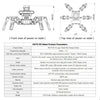 18DOF Muto RS AI Large Model Hexapod Robot ROS2 for Raspberry Pi 5--A1 Lidar Kit without Raspberry Pi board