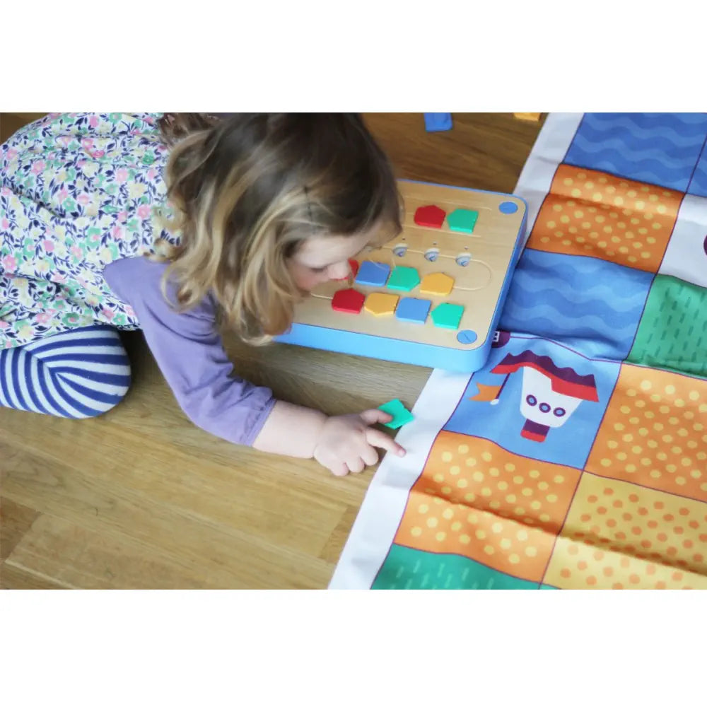Primo Cubetto Logic Pack - Educational STEM Learning Coding Robot Kit for Kids - Coding Robot Learning Set - Classroom Programming Toy - Home Education Activities| Age3+