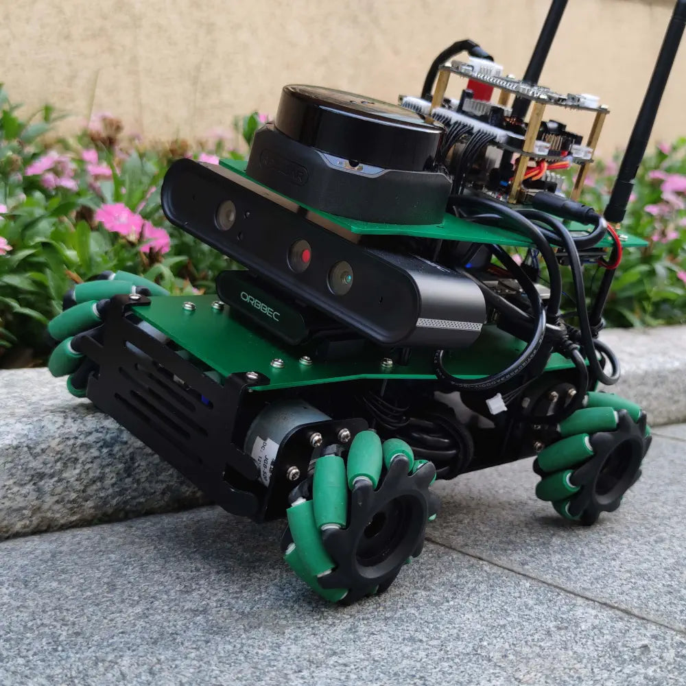 Yahboom Rosmaster X3 ROS2 Robot w/ Mecanum Wheel (Jetson Nano Standard Version w/o Nano SUB Board)