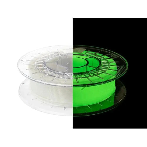 Spectrum Filaments Glow In The Dark Green PLA 1.75mm 3D Printer Filament - 0.5 kg