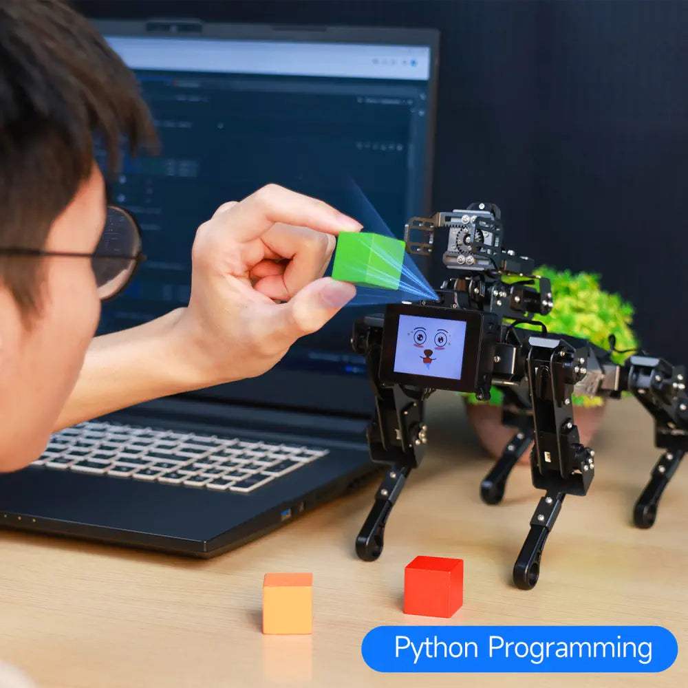 Yahboom DOGZILLA-Lite 15DOF AI Large Model Bionic Robot Dog Powered by Raspberry Pi CM5 Module