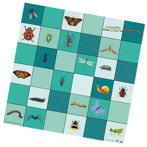 Loti-Bot Minibeasts Activity Mat – Educational STEM Playmat Compatible with Loti-Bot, Bee-Bot and Blue-Bot