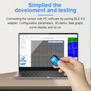 Witmotion WT9011DCL MPU9250 Bluetooth Accelerometer Sensor, High-Precision 9-Axis Gyroscope, Angle (XY 0.2), Magnetometer, 3-Axis AHRS IMU for Arduino