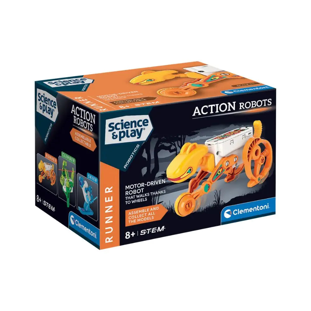 Clementoni Science & Play - Action Robots: Runner