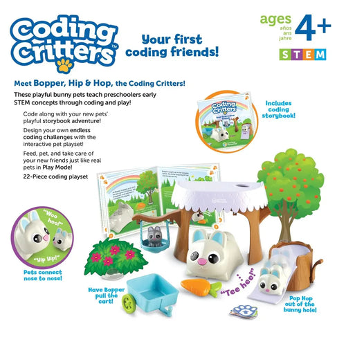 Coding Critters® Bopper, Hip & Hop