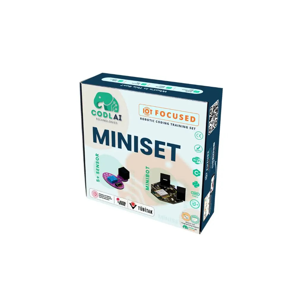 CODLAI MiniSet - Programmable MiniBot, 5 Sensor Modules