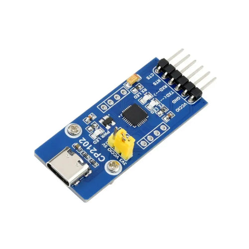 CP2102 USB UART Board (Type C), USB To UART (TTL) Communication Module