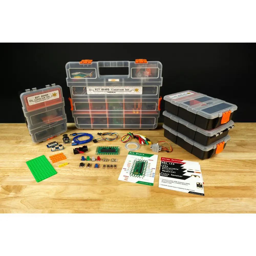 Crazy Circuits Classroom Set: Bit Board w/o micro:bit (5 Pack)