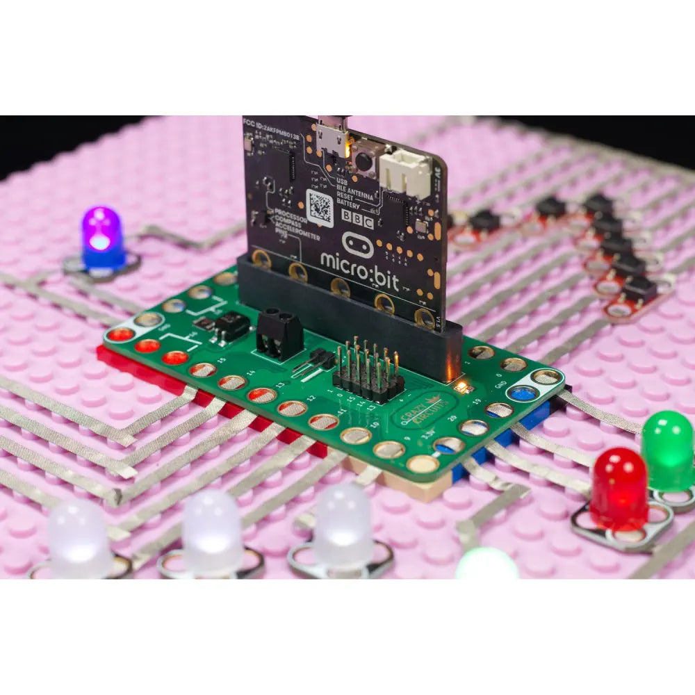 Crazy Circuits Classroom Set: Bit Board w/o micro:bit (5 Pack)