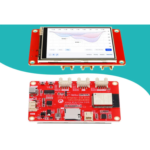 CrowPanel ESP32 2.8-Inch 240x320 HMI Touch Display, Wi-Fi & BLE