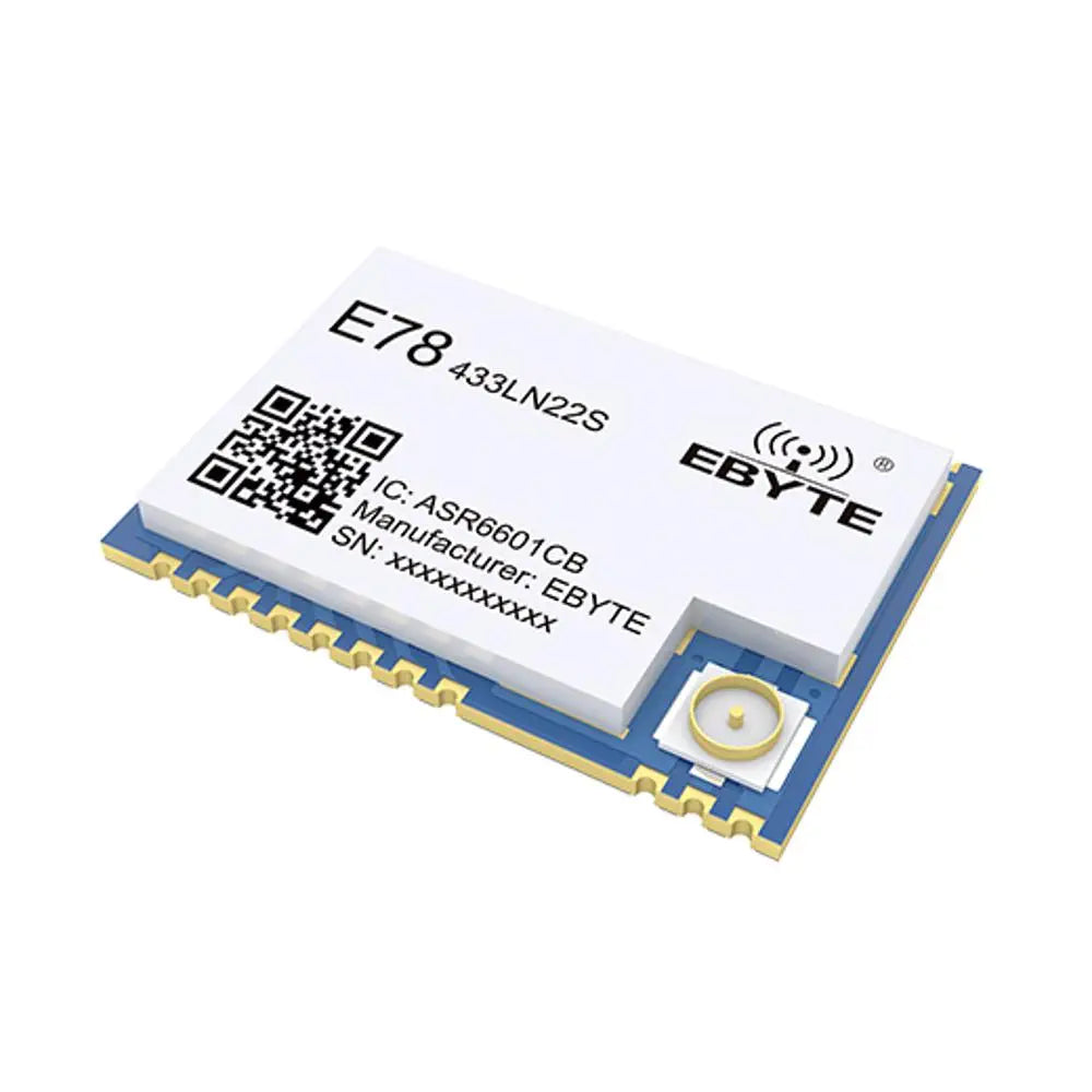 E78-433LN22S(6601) ASR6601 solution, low power consumption, wireless transparent transmission, LoRaWan node module