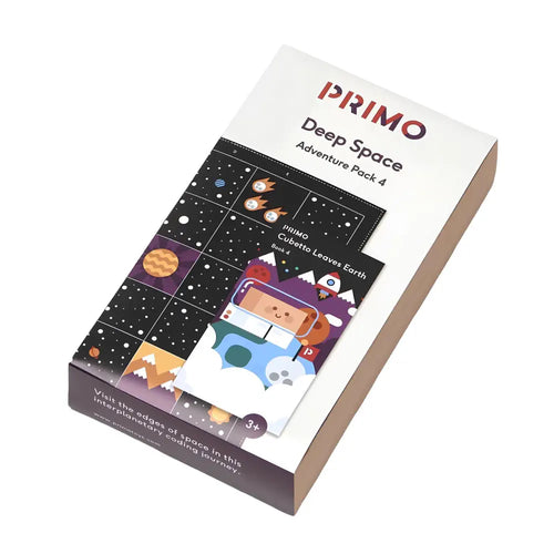 Primo Cubetto Deep Space Adventure Map Educational Fabric Play Mat, Kids Learning Coding Programming Robot Toy Playmat, Educational Fun Toy for 3+ Years Children