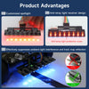 Yahboom 8-channel grayscale line tracking sensor module-Blue light