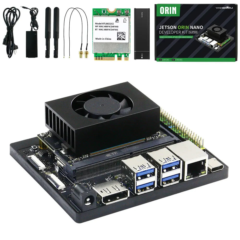 Jetson Orin Nano SUPER Development Board 4GB RAM based on NVIDIA Core Module for AI Deep Learning-Dev kit without SSD