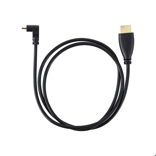 Micro-HDMI to HDMI cable for Raspberry Pi 5/4B--100CM-L-type