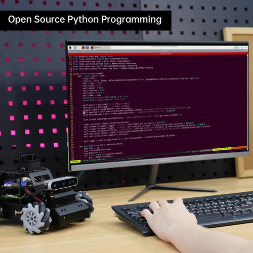 Hiwonder Raspberry Pi 5 Robot Car MentorPi M1 Mecanum-wheel Chassis ROS2 Support SLAM &amp; Autonomous Driving (Depth Camera/with Raspberry Pi 5 8GB)